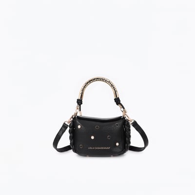 Sac à bandoulière à logo métallique avec clous LOLA CASADEMUNT