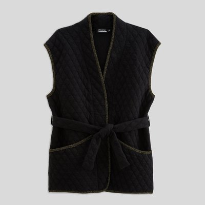 Gilet sans manches ceinturé MONOPRIX