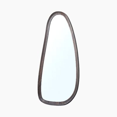 Ivara Asymmetrical Wooden Mirror ÉDITÉ