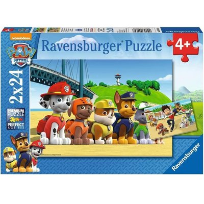 Puzzle Chiens héroïques Pat'Patrouille 2x24 pcs RAVENSBURGER