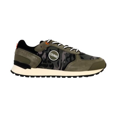 Basket Cuir Travis Camu COLMAR