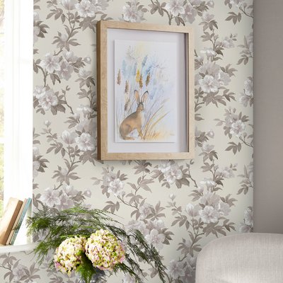Papier peint fleurs Rosamund LAURA ASHLEY