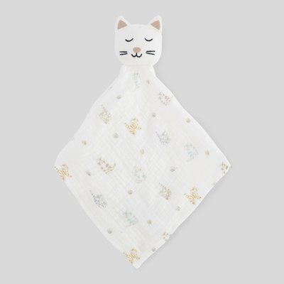 Doudou imprimé en coton BIO BOUT'CHOU