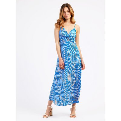 Robe midi cocktail imprimée MERIKA AN'GE