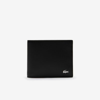Portefeuille Fitzgerald en cuir embossé LACOSTE