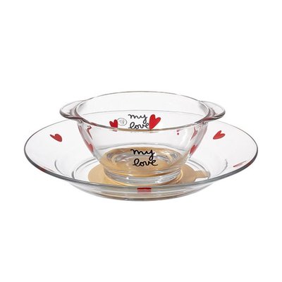 Coffret assiette + bol Duralex LE BIBERON FRANCAIS
