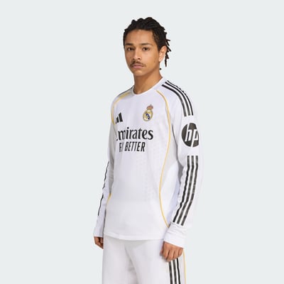 Maillot Manches Longues Domicile Real Madrid 25/26 Authentique adidas Performance