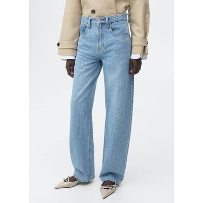 Jean balloon taille haute MANGO