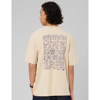 T-shirt licence keith haring BZB