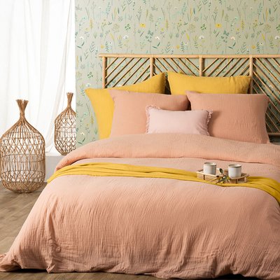 Parure de lit gaze de coton FLORA ATMOSPHERA