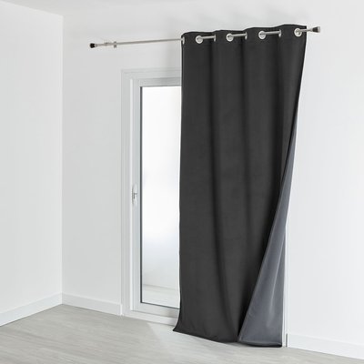 Rideau isolant et occultant en velours doublé polaire HOME MAISON