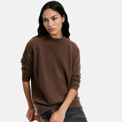 Pull col rond loose en cachemire LA REDOUTE COLLECTIONS