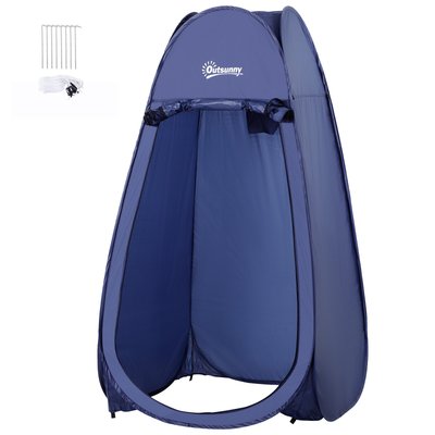 Tente de douche pliable pop-up OUTSUNNY