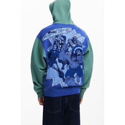 Desigual - Sweat-shirt Marvel™ à fermeture éclair DESIGUAL