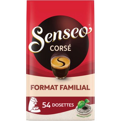 Café moulu Corsé x54 375g SENSEO