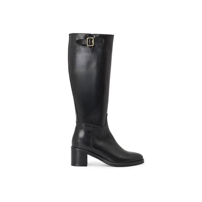 Botte À Talon en cuir RAINA MELLOW YELLOW