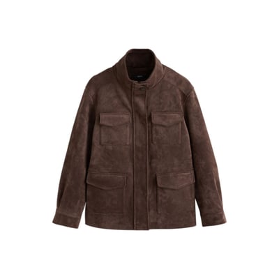 Veste cintrée en imitation daim NEXT
