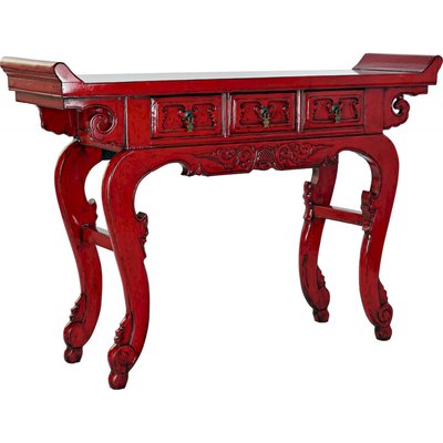 Console en bois sculpté, Oriental RECOLLECTION