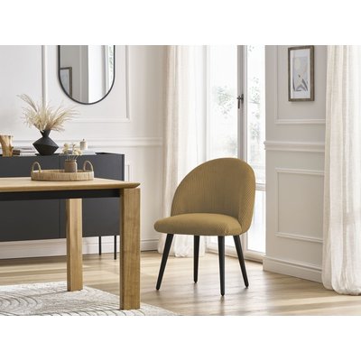 Chaise velours côtelé, LALIE BOBOCHIC