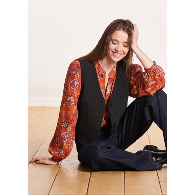 Veste gilet sans manches cintrée LA FEE MARABOUTEE