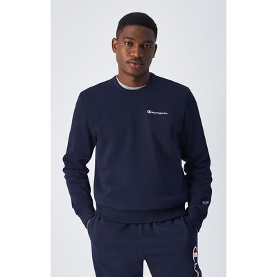 Sweat col rond petit logo en molleton CHAMPION