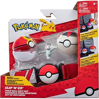 Pokémon Clip 'N' Go Poke Ball Belt Set JAZWARES