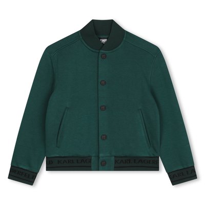 Cardigan de jogging molletonné KARL LAGERFELD KIDS