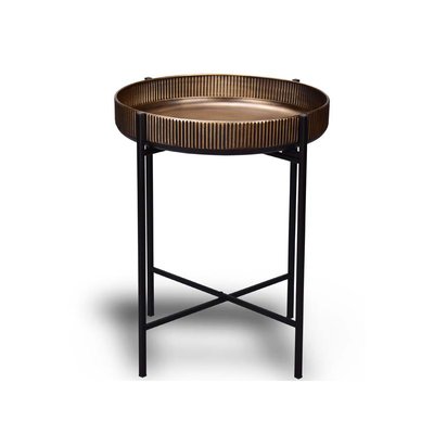 Table d'appoint design métal Jane L BOITE A DESIGN