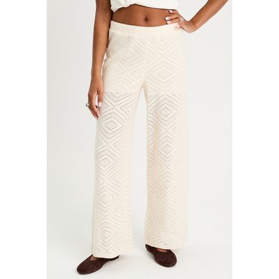 Pantalon droit ajouré CACHE CACHE