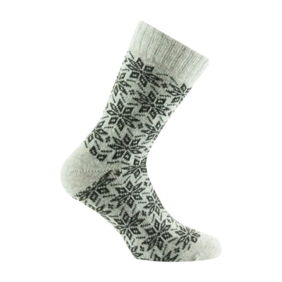 Mi-chaussettes Femme All over jacquard Laine majoritaire KINDY