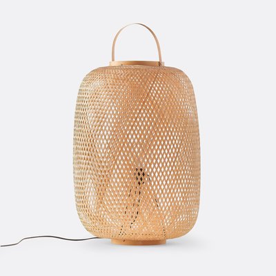 Lampe Katia, Bambusgeflecht, H. 70 cm LA REDOUTE INTERIEURS