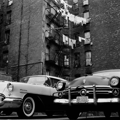 Photo noir et blanc de New York en 1960 HEXOA