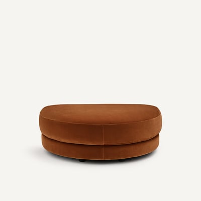 Repose-pieds modulable en velours, TIBERIO AM.PM