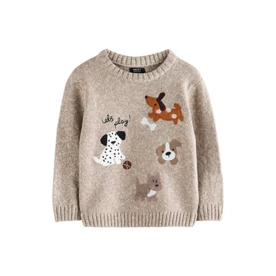 Pull ras du cou en maille NEXT