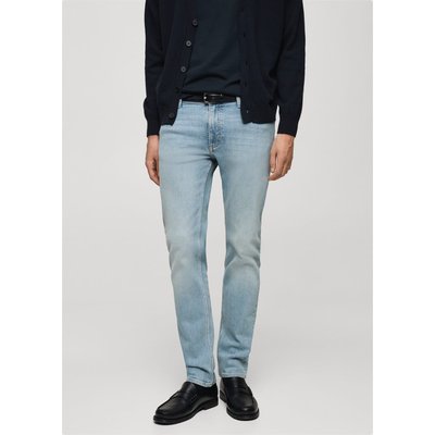 Jean Jan slim-fit effet usé MANGO MAN