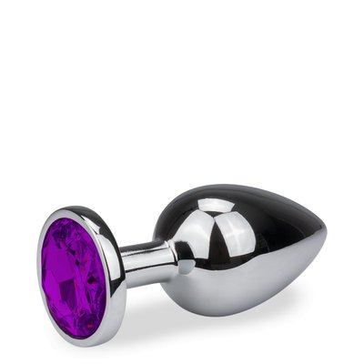 Plug métal bijou anal rosebud - L - 8 coloris LOVE AND VIBES