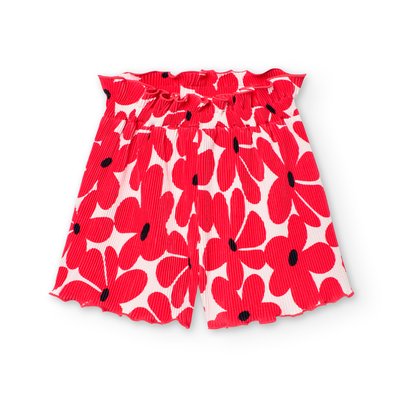 Bermuda tricot fleurs BOBOLI