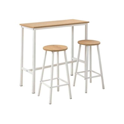 Ensemble Table haute et 2 tabourets Mola HANAH HOME