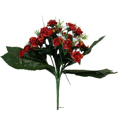 Bouquet de Roses factices 35 fleurs ARTIFICIELLES