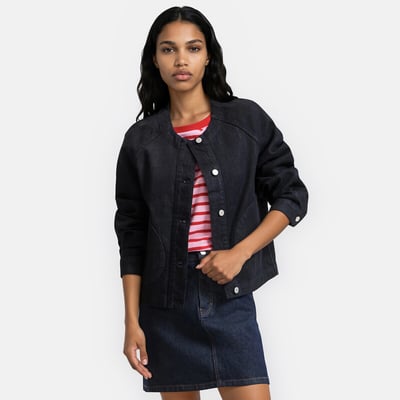 Kurze Jeansjacke, gerade Schnittform LA REDOUTE COLLECTIONS