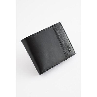 Portefeuille en cuir avec badge cerf NEXT