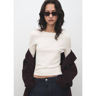 Pull-over maille fine manches longues MANGO
