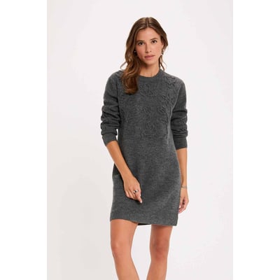 Robe tricot manches longues MORGAN