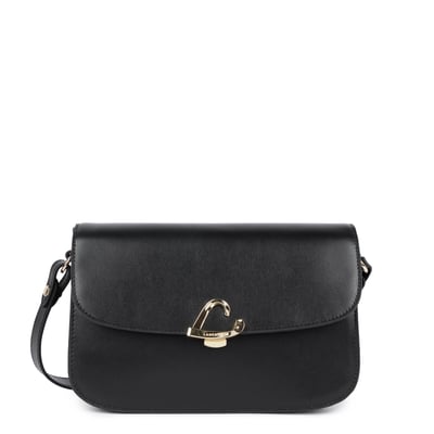 Sac trotteur à rabat aimanté en cuir, PARIS PHILOS LANCASTER