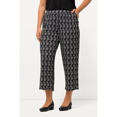 Pantalon 7/8 en jersey, motif à rayures ULLA POPKEN