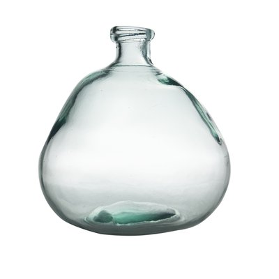 Vase bouteille Simplicity     en verre recyclé TABLE PASSION
