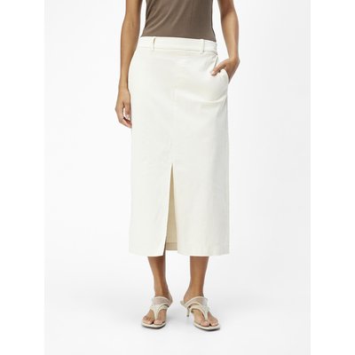 Jupe mi-longue À taille haute OBJECT