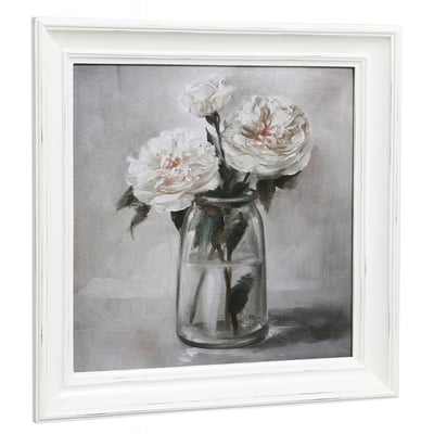 Huile pivoines - CHARME INTERIOR'S