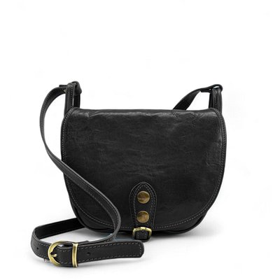 Sac bandoulière en cuir italien lisse LITTLE VERLAINE OH MY BAG