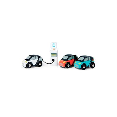 Lot de petites voitures écologiques TENDER LEAF TOYS